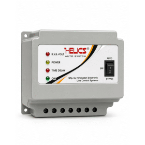 Helics Auto Phase Selector Switch with RYB Fault Protection and Time Delay System