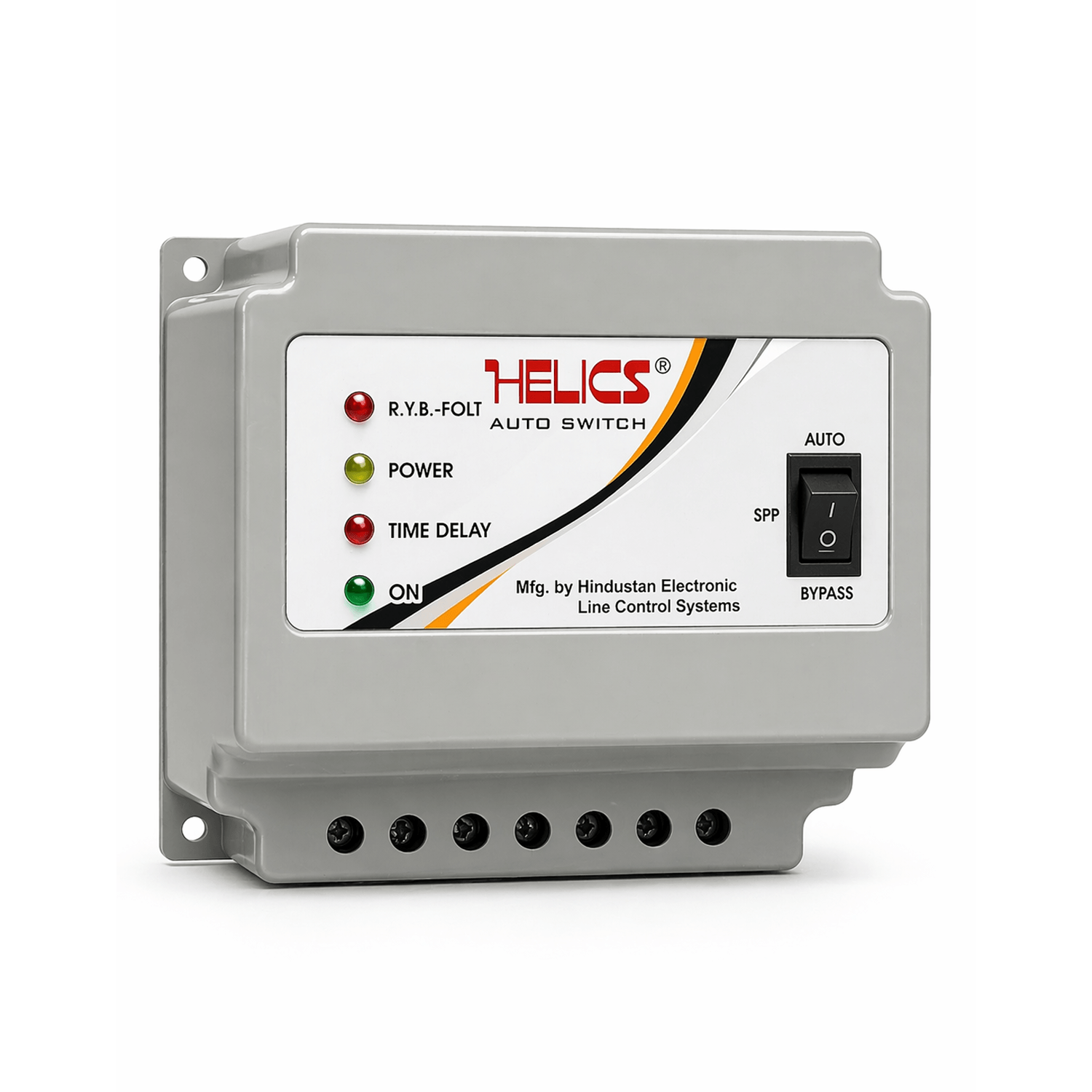 Helics Auto Phase Selector Switch with RYB Fault Protection and Time Delay System