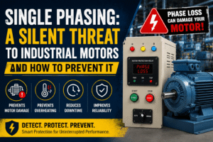 Single Phasing A Silent Threat to Industrial Motors and How to Prevent It